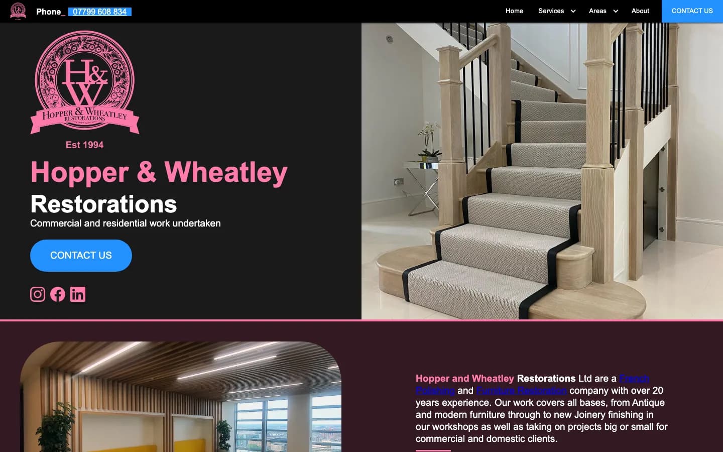 Hopper & Wheatley homepage